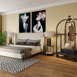 Matt black luggage trolley - VIP Vegas - Kare Design