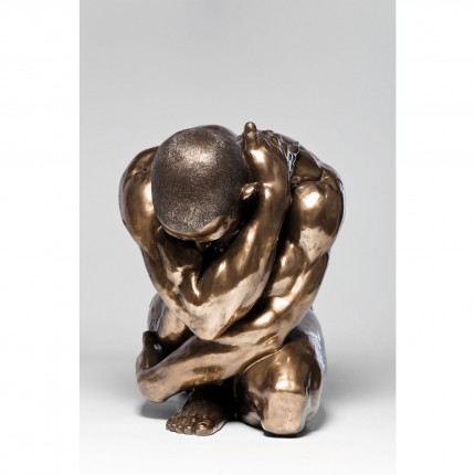 Déco Nude Man Hug bronze Kare Design