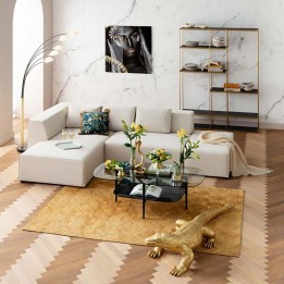Left corner chaise longue for cream sofa - Infinity - Kare Design