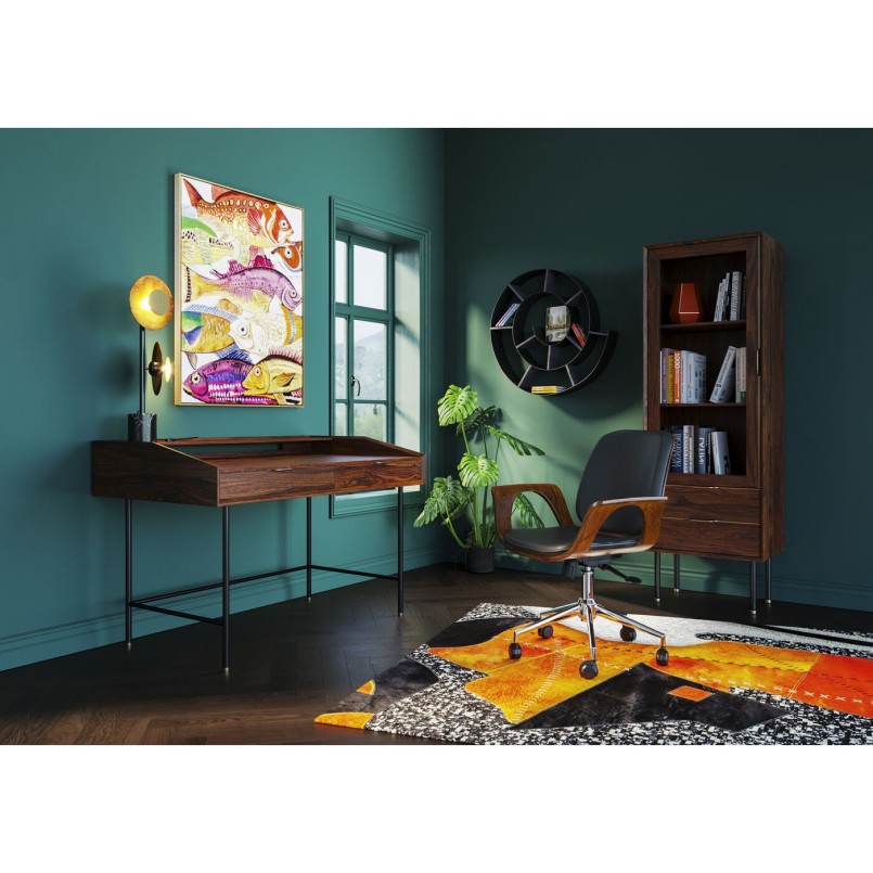 Chaise de bureau contemporaine noire - Patron - Kare Design
