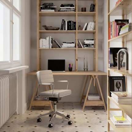 Chaise de bureau pivotante Dottore grise Kare Design