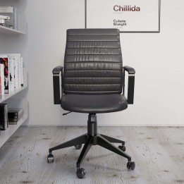 Chaise de bureau contemporaine noire - Labora - Kare Design