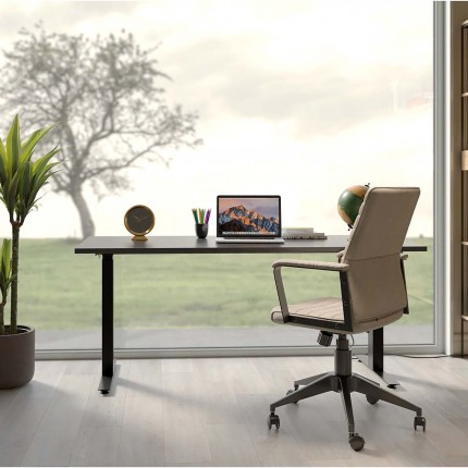 Chaise de bureau Labora taupe Kare Design