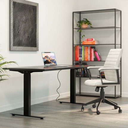 Chaise de bureau Labora blanche Kare Design