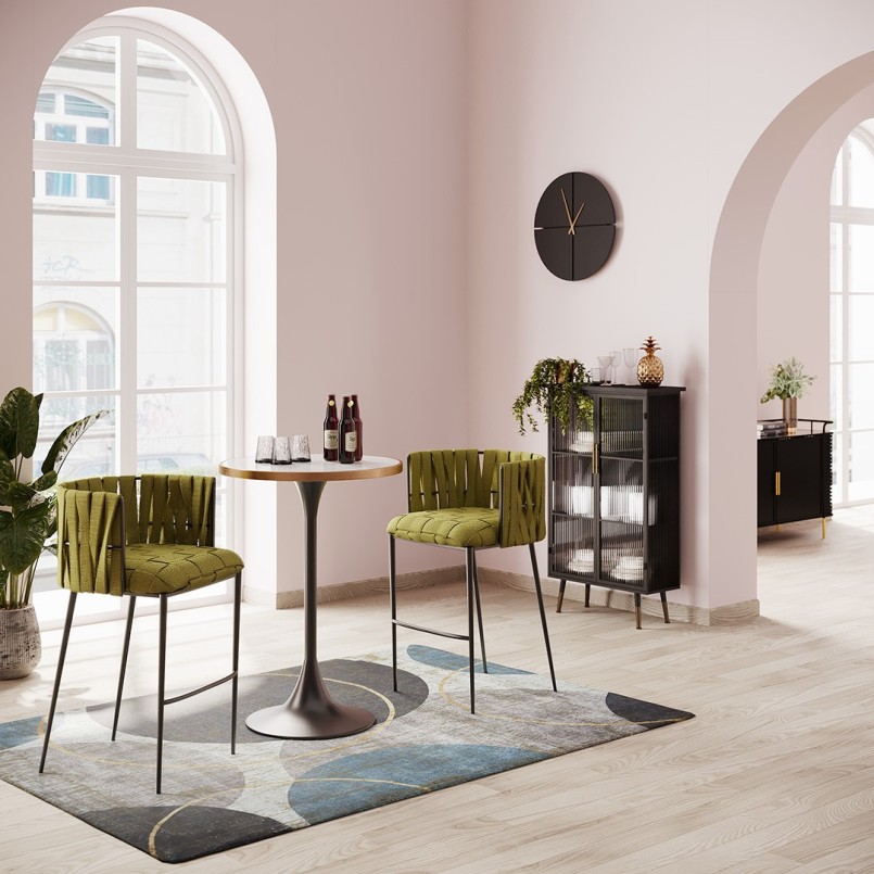 Black industrial showcase - La Gomera - Kare Design