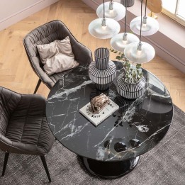Design coffee table marble effect - Solo - Kare Design