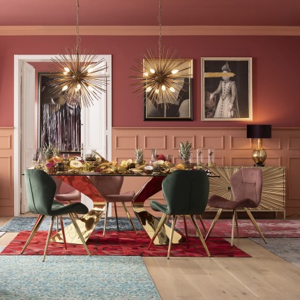 Table Gloria Gold 200x100cm Kare Design Table Gloria Gold 200x100cm Kare Design