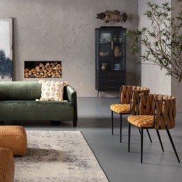 Black industrial showcase - La Gomera - Kare Design