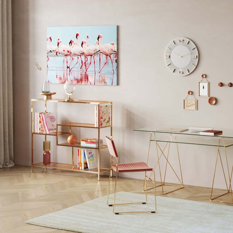 Modern gold shelf - Loft - Kare Design