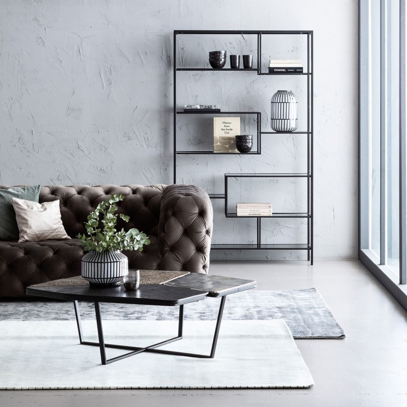 Étagère contemporaine noire - Loft - Kare Design
