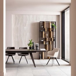 Contemporary wooden shelf - Storm - Kare Design