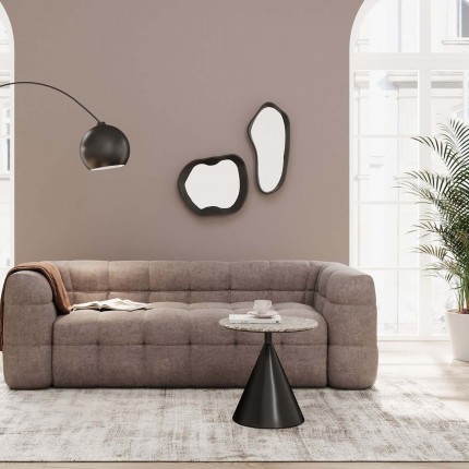 Table d'appoint Rita 50cm noire Kare Design