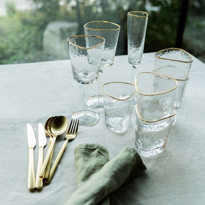 Elegant high glasses - Tribute - Kare Design