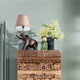 Lampe de table éléphant marron - Kare Design