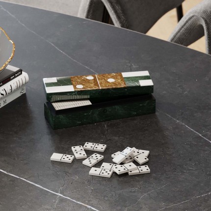 Jeu de dominos vert coffret Kare Design