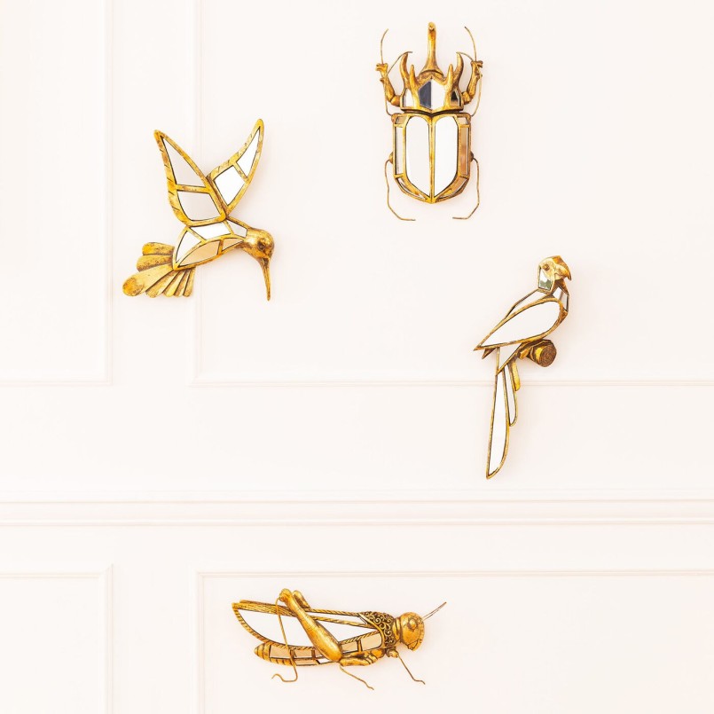 Déco murale miroir perroquet - Kare Design