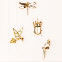 Déco murale miroir - Libellule - Kare Design