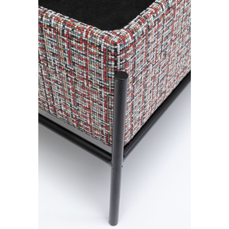 Banc-coffre contemporain rouge- Iceland - Kare Design