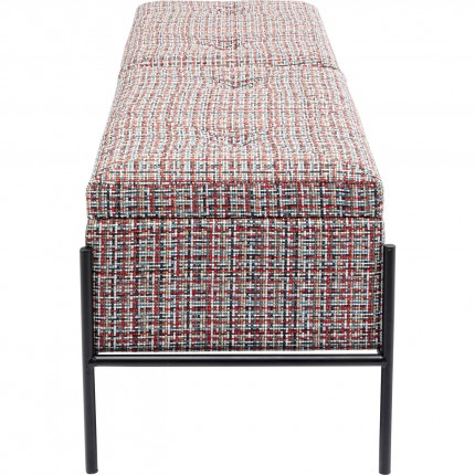 Banc-coffre Iceland 120x40cm rouge Kare Design