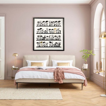Tableau 3D parapluies 90x90cm Kare Design