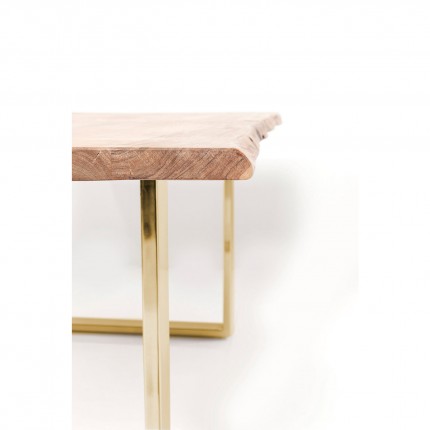 Table Harmony acacia laiton 180x90cm Kare Design