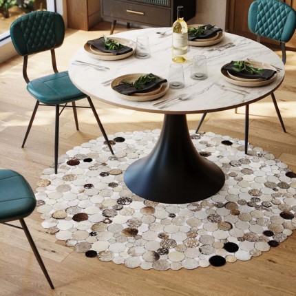 Tapis Circle gris 150cm Kare Design