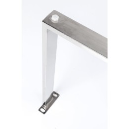 Pieds de table à manger chromés - Tavola - Kare Design