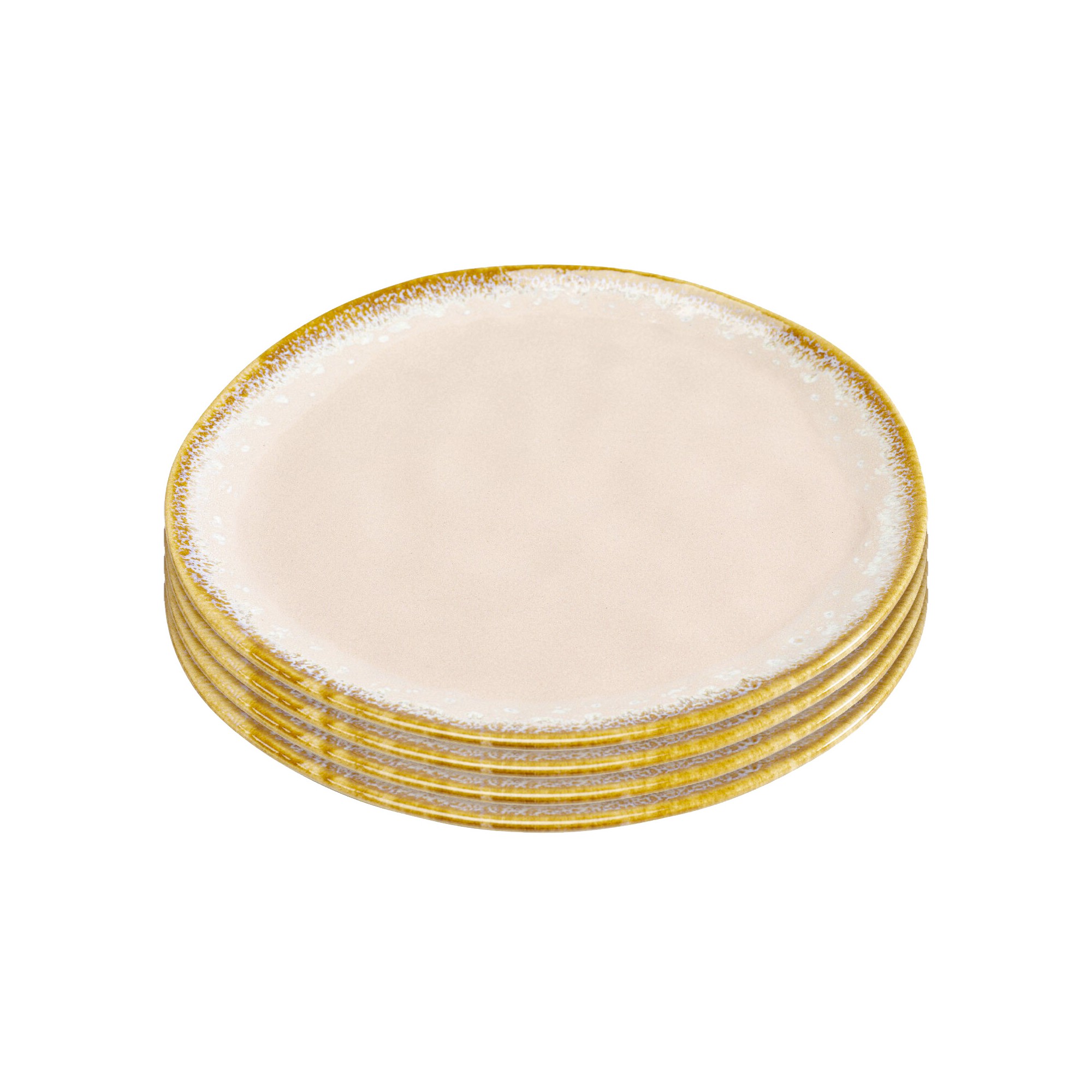 Plate Nala pink Ø26cm (4/set) Kare Design