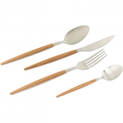 Cutlery Paris silver (16-part) Kare Design Cutlery Paris silver (16-part) Kare Design