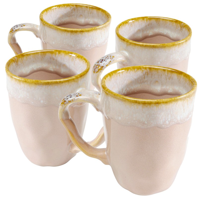 Mugs en grès rose - Nala - Kare Design