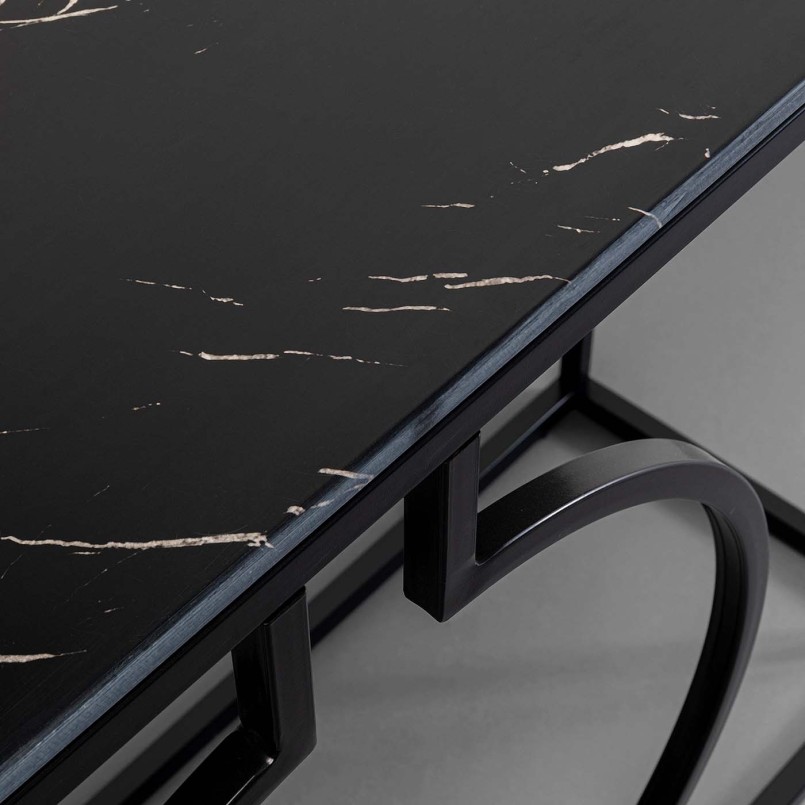 Retro black console - Miami Loft - Kare Design