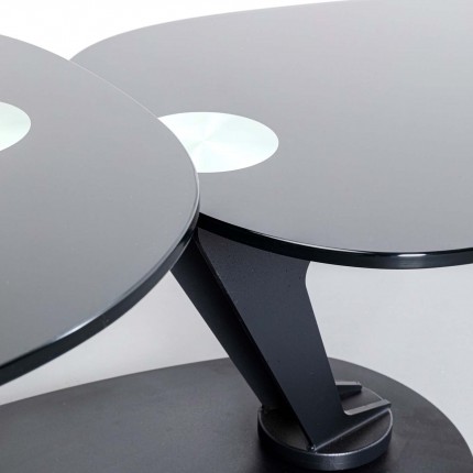 Table basse Franklin noire Kare Design