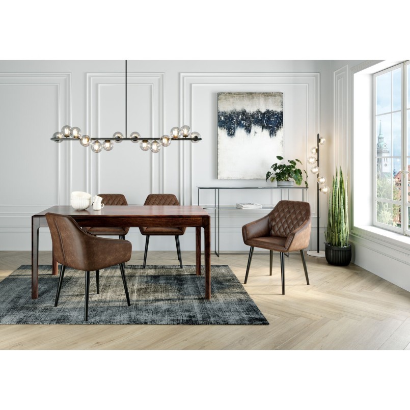 Contemporary black hanging lamp - Scala Balls - Kare Design
