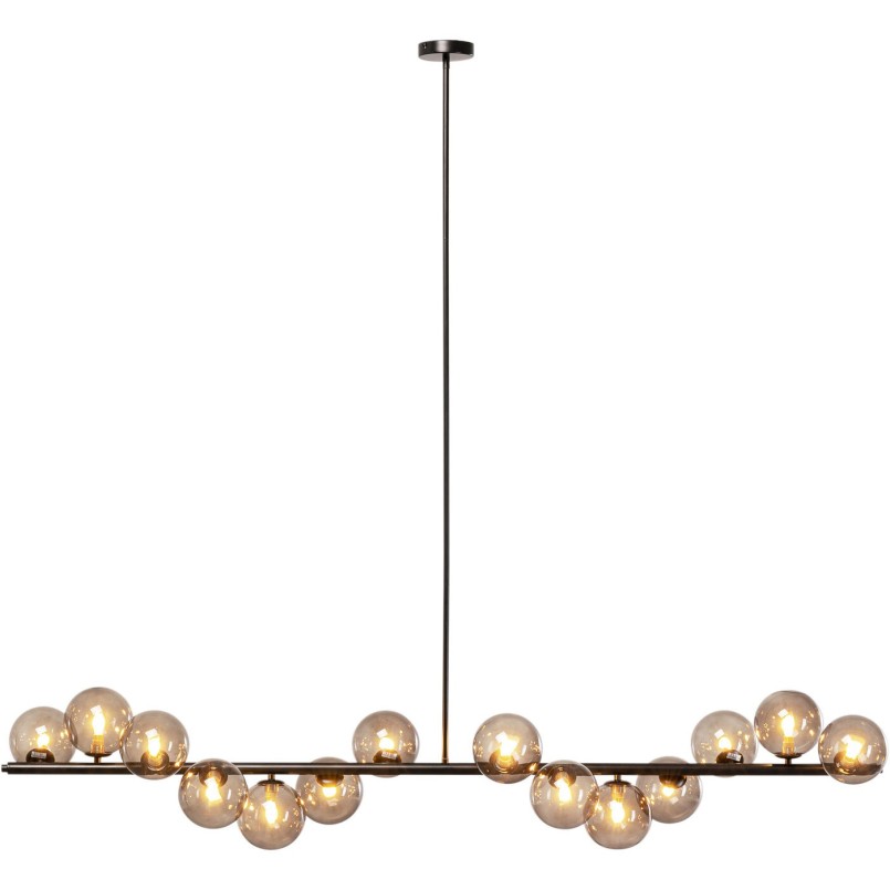 Contemporary black hanging lamp - Scala Balls - Kare Design