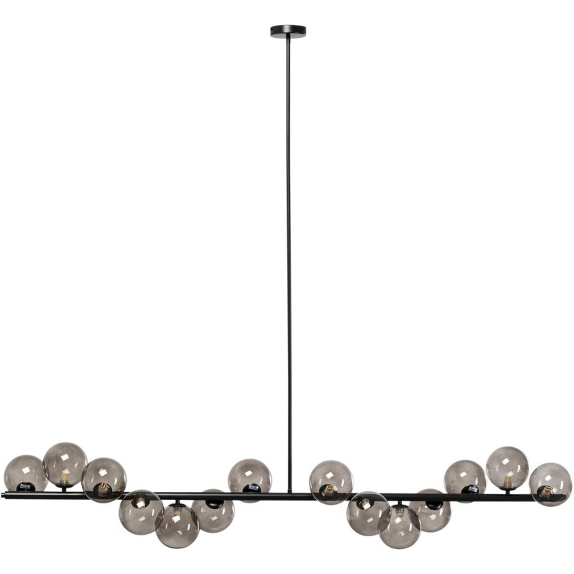 Contemporary black hanging lamp - Scala Balls - Kare Design