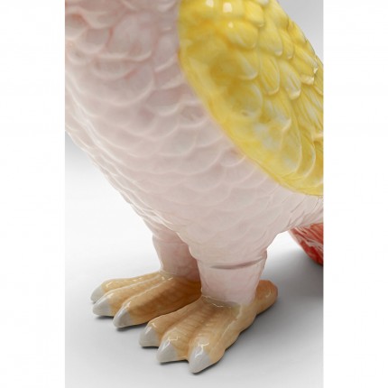 Boîte perroquet rose et jaune Kare Design