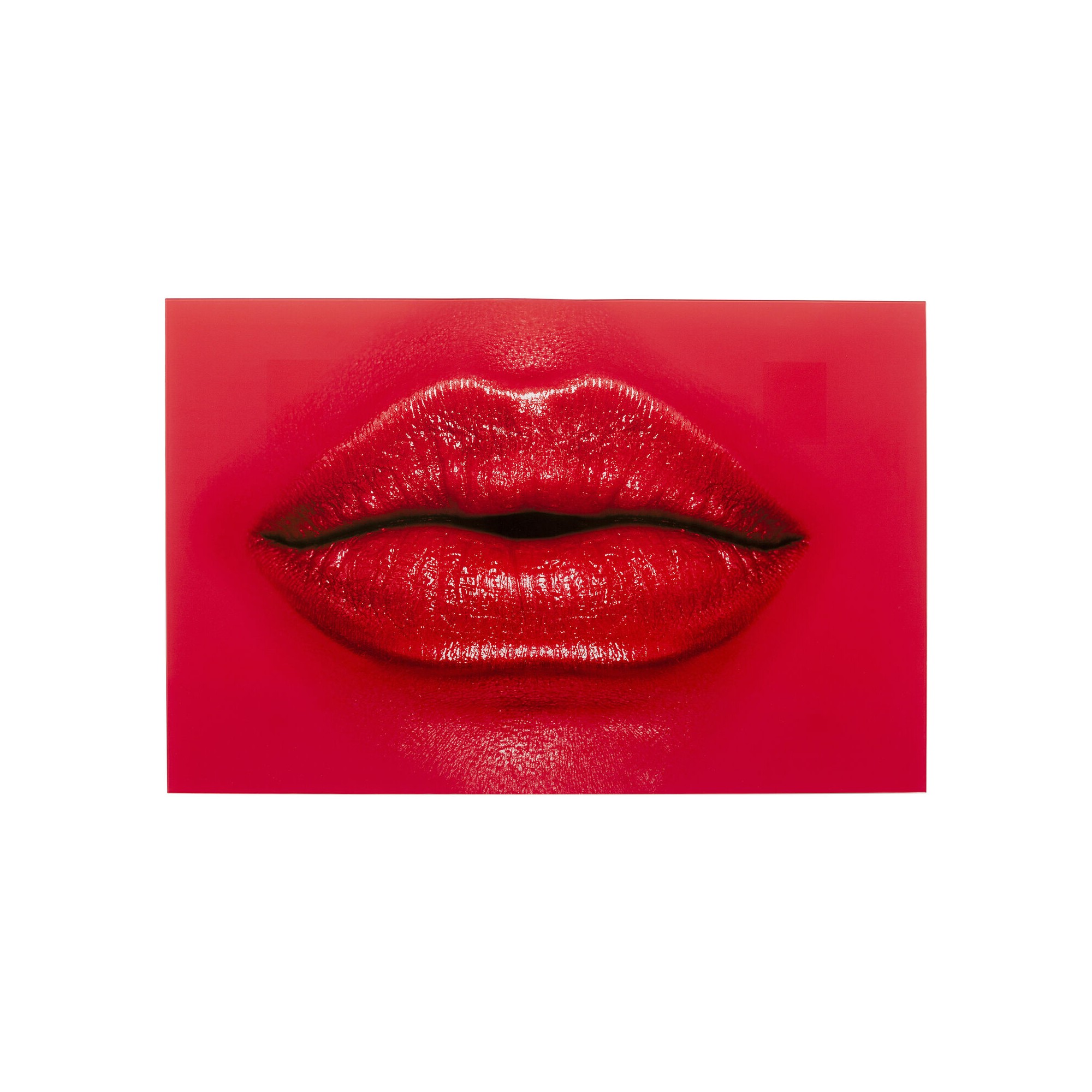 Tableau en verre Red Lips 120x80cm