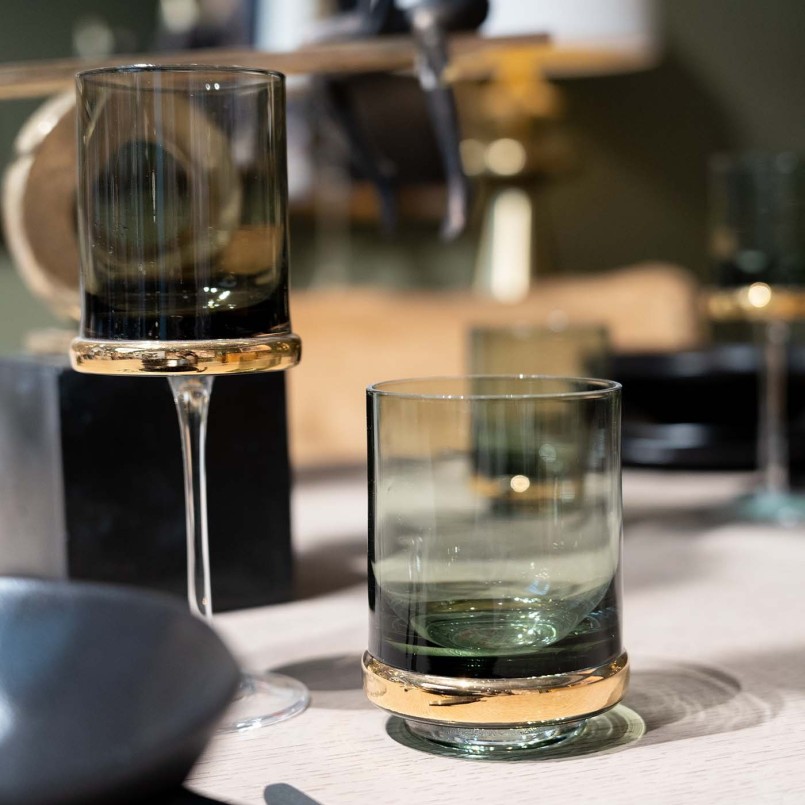 Smoked wine glasses - Innocent - Kare Design