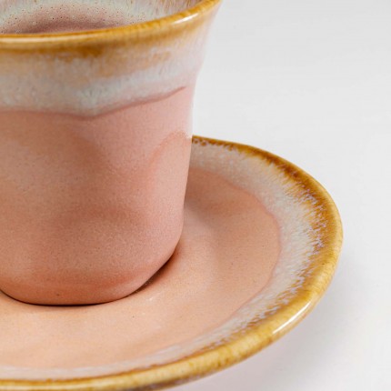Tasses à café Nala roses set de 4 Kare Design