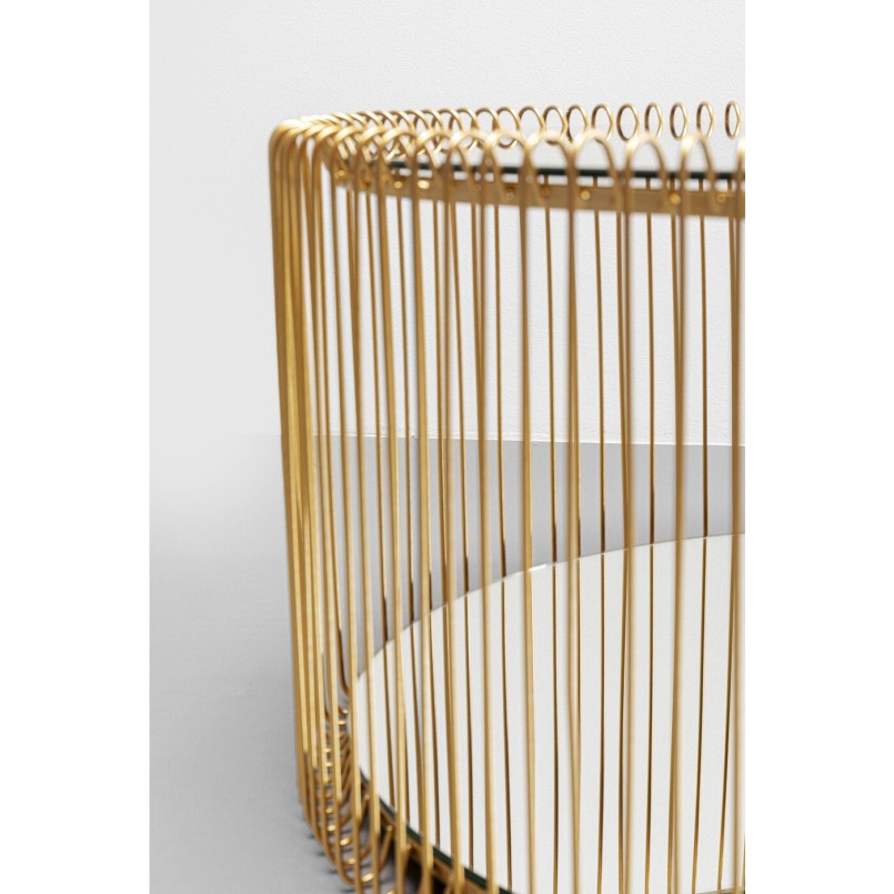 Table basse Wire Double laiton (2/Set)