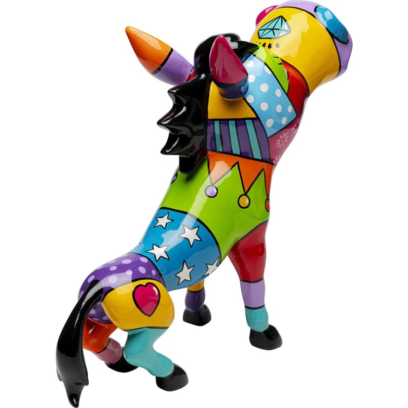 Figurine décorative Donkey Patchwork 54cm
