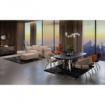 Caldera table 220x110cm Kare Design