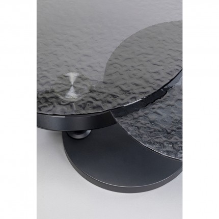 Table basse Beverly Bubble noire Kare Design