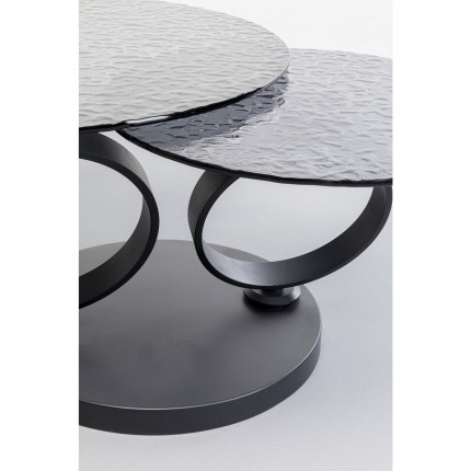 Table basse Beverly Bubble noire Kare Design