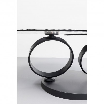 Table basse Beverly Bubble noire Kare Design