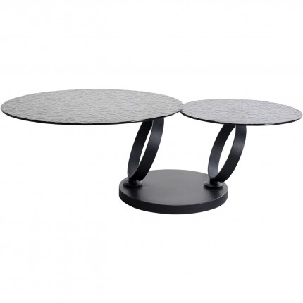 Table basse Beverly Bubble noire Kare Design