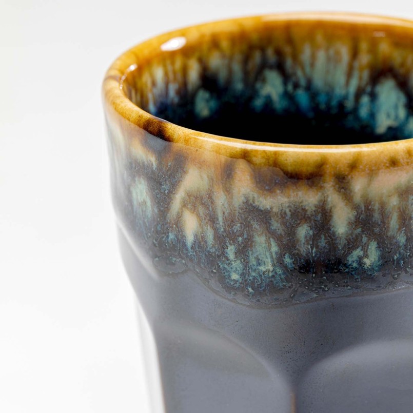 Blue stoneware cups - Lio - Kare Design
