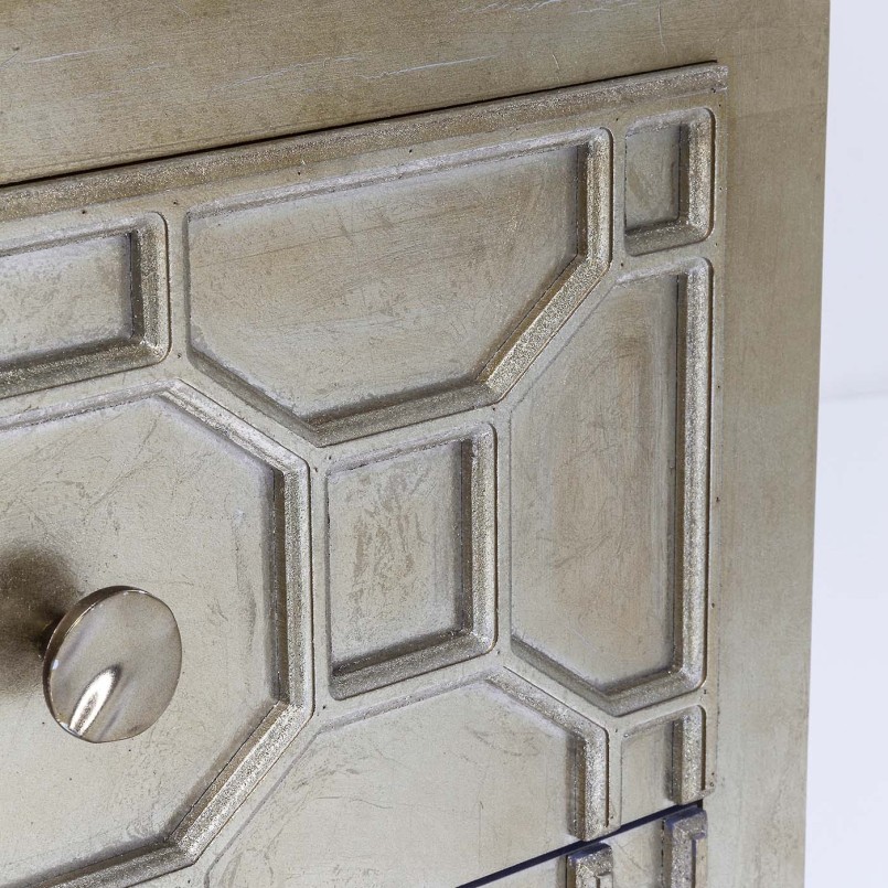 Chevet ethnique couleur champagne - Alhambra - Kare Design
