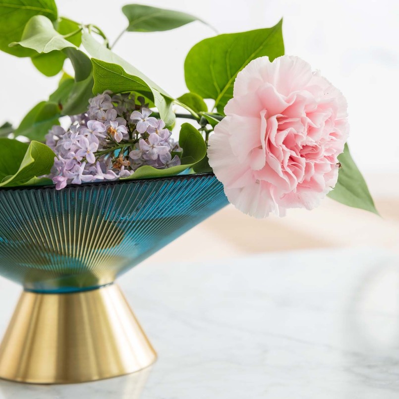 Coupe bleue et dorée - Birdie - Kare Design