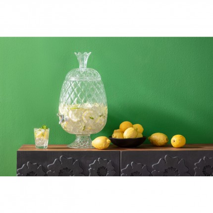 Distributeur de boisson ananas transparent Kare Design